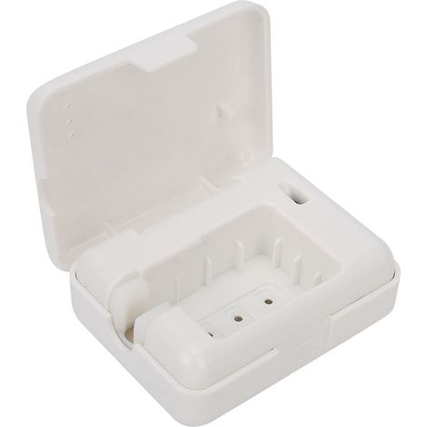Machine de nettoyage portable murale à ultraviolets pour têtes de brosse à dents (blanc, UE) (1/5)