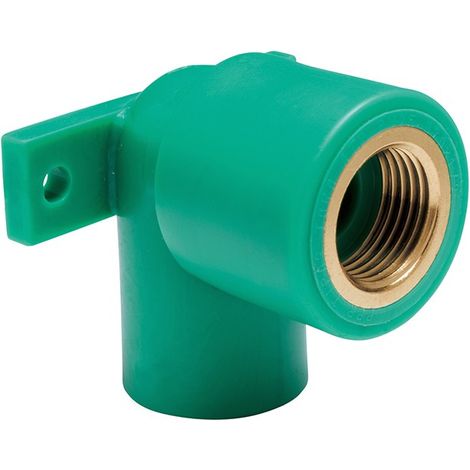 Gomito a 90â° ff in ppr polipropilene color verde (1/3)