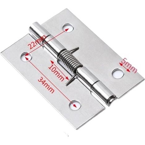 paumelles de porte Charnières à ressort for armoires, en inox (1/5)