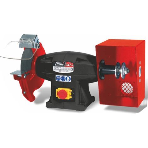 Kombinierte Schleif- und Poliermaschine FEMI 247 - 850W Drehstrom - Ø 200x25x20 mm - ohne Schleifscheibe, ohne Bürste - 8021431
