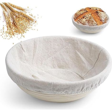 Round Fermentation Basket Rattan Fermentation Basket Bread Basket (1/5)