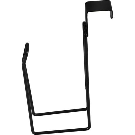 Porte-Papier Toilette en Fer Noir pour Réservoir, Support Mural Simple et Moderne, Gain de Place pour Salle de Bain Cuisine (1/5)