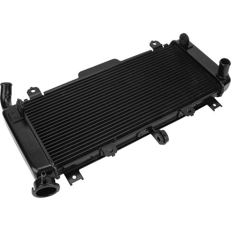 Radiateur d'huile moteur en métal noir pour moto Ninja 400 2018-2021 (1/5)