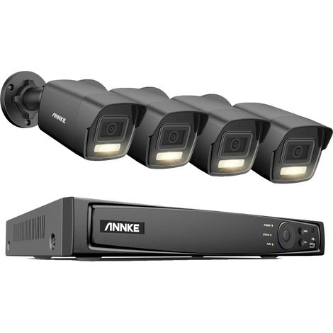 Système de Caméra de Sécurité, 8 Canaux, Résolution 4K, 8CH 4Pcs Caméra-q, Aucun-c (1/2)