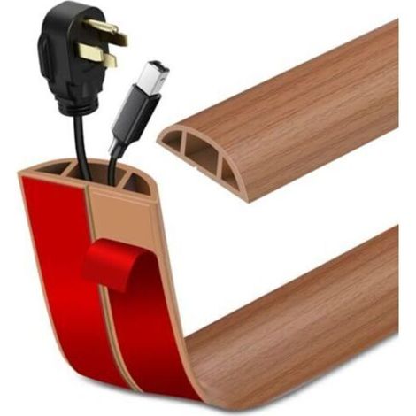 Golotte-Kleber für Kabel, Kabelkanäle für Solaranlagen, Cache-Kabel aus PVC (6 m × 2 cm, Aspekt: Gelb) (1/5)