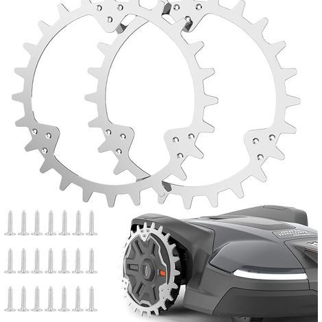 Amélioration de traction pour robots-tondeuses, dents de roue, compatible avec les robots-tondeuses HUSQVANA Automower 305 (à partir de l'année de fabrication 2016)/310/315, taille de (1/5)