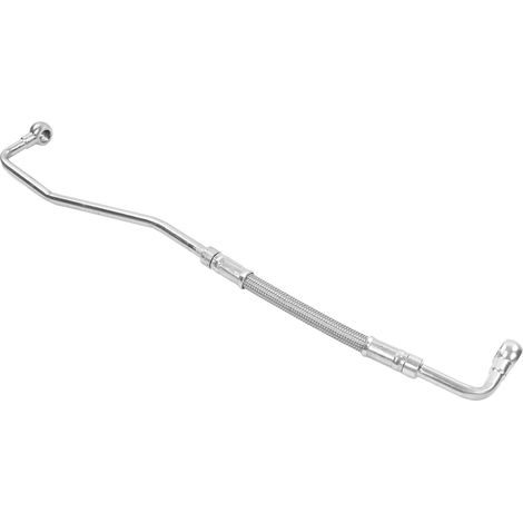 Tuyau d'admission de carburant pour turbocompresseur, tuyau d'huile de compresseur en acier inoxydable, tube d'admission de carburant D04503380 pour moteur D7E (1/5)
