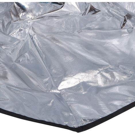 Coperchio antipolvere rotondo per pentola a pressione – nero – dimensioni 38x38,7 cm – accessori da cucina