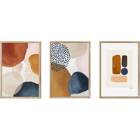 Arte de pared de MDF con marco Painting Multicolor (1/3)