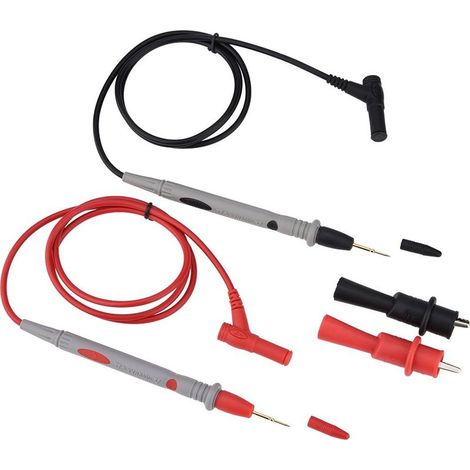 Kit de test multimètre 1000 V 20 A Numérique Electronique Sonde Câbles Set avec Pinces Alligator et Fiche Banane pour Pince Multimètre 1000 pcs (1/5)