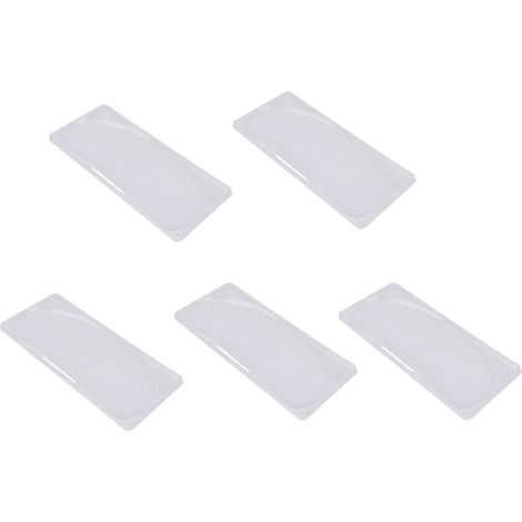 Moule Transparent 5 Pièces pour Masque de Cou DIY, Plateau Réutilisable pour Masques Faciaux (1/5)