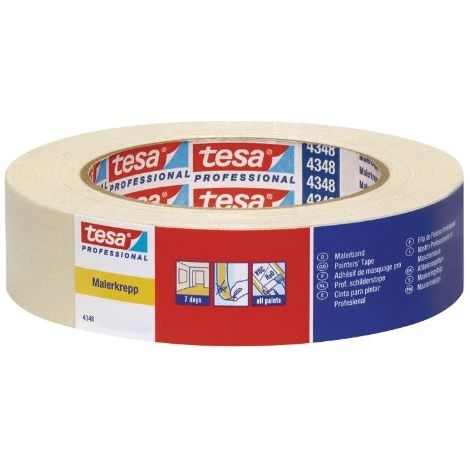 Ruban adhésif tesa maler krepp 4348 25 mm 50 m