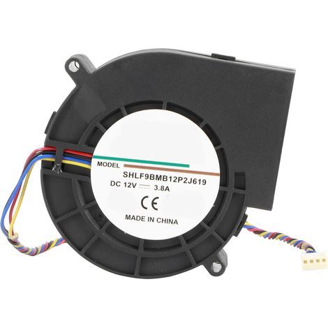 12V 3,8A 190CFM Zentrifugalventilator mit Doppelkugellager, Grillzubehör (1/5)