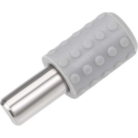 Supports d'étagères en acier inoxydable (5 x 22 mm) pour armoires et bibliothèques - 20 unités - (1/4)