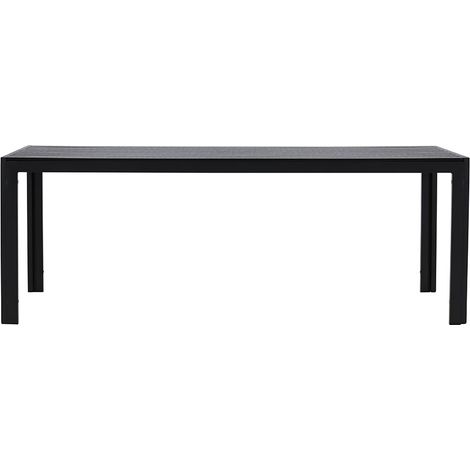 Mirko table de jardin noir. (1/4)