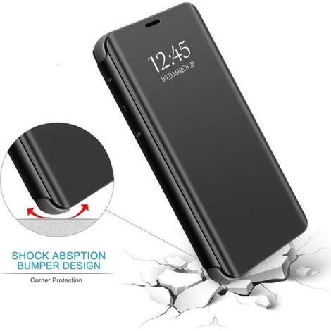 Etui Rabat - Samsung Galaxy Note 8 - Fonction Clear View - Support Intégré - En Cuir PU - Protection Antichoc Et Anti-rayures - 1 Pièce (1/4)