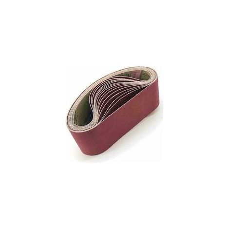 Bande Abrasive 100 x 915 mm Assortie pour Ponceuse à Bande Lot de 5 (1 x Grain 80/120/150/240/400 Chacun) (1/5)