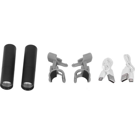Projecteur de Drone à Intensité Réglable 3 Niveaux, Lampe Haute Luminosité Multidirectionnelle pour Mini 3Pro, Kit Éclairage RC avec Fixation Orientable (1/5)