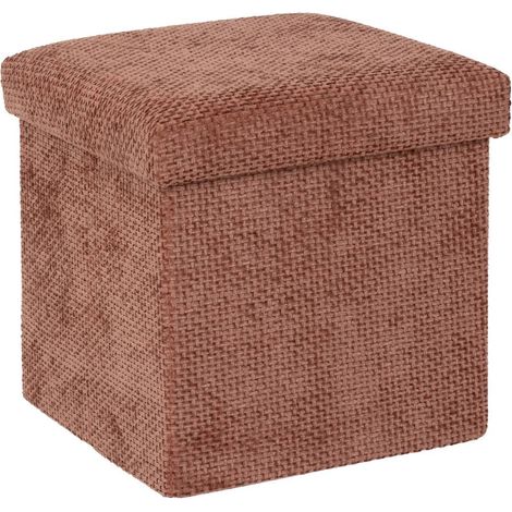 Pouf pieghevole mix n modul 31x31cm terracotta - 5five