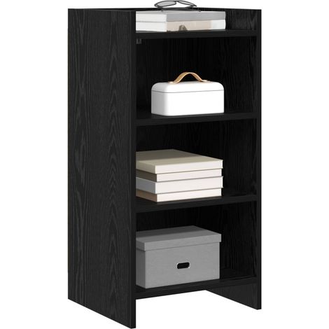 Sideboard/Anrichte/Buffet Schwarze Eiche 40 x 36 x 80 cm Holzwerkstoff LXWW595263 (1/5)