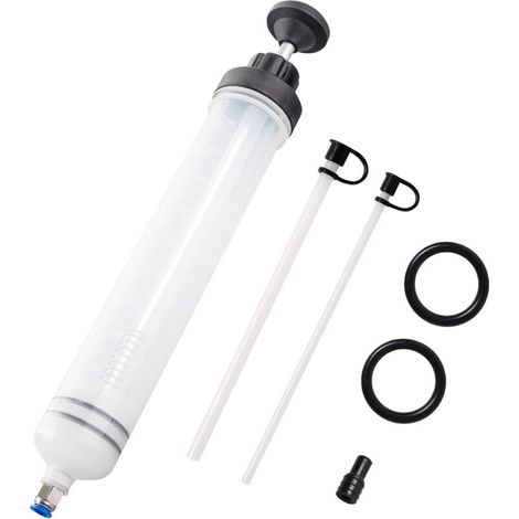 [NEVER USED] 500 ml oil syringe, oil suction syringe, transfer pump, brake fluid syringe with extension tube, hand pump drain syringe