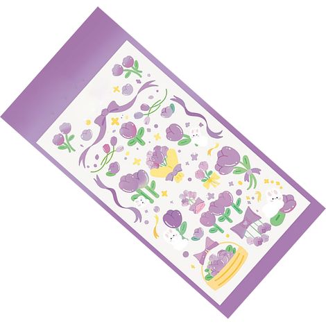 Autocollants décoratifs imperméables pour scrapbooking, mignons et à motifs de dessins animés, à faire soi-même, pour carnets de notes, agendas et autres projets créatifs. (1/5)