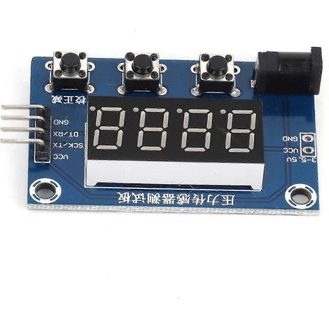 Digitaler Gewichtssensor mit LED-Anzeige, Präzisionswägemodul, elektronische Detektionsplatine für Waagen, zuverlässige Messkomponente. (1/5)