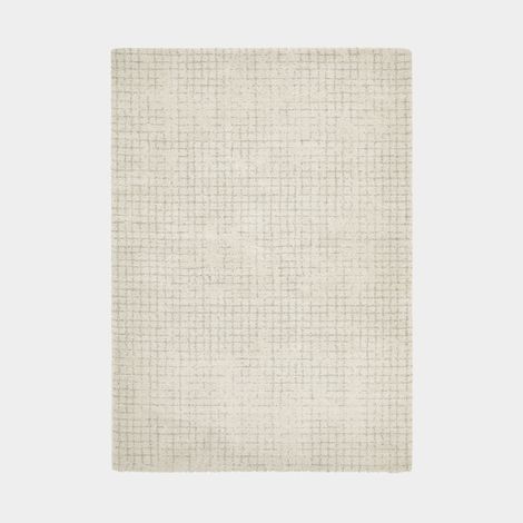 Décoweb – Tapis kilim crème 160 x 230 cm – Motifs ethniques – 100% polypropylène – Compatible chauffage au sol – Densité 220800 points/m²