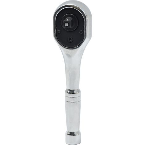 Dapetz ® 1/4" Drive 72T Quick Release Reversible Ratchet Socket Wrench - 150mm Chrome Vanadium Handle, Mirror Polished for Auto Repair, Garage, and Mechanical Work (1/2)