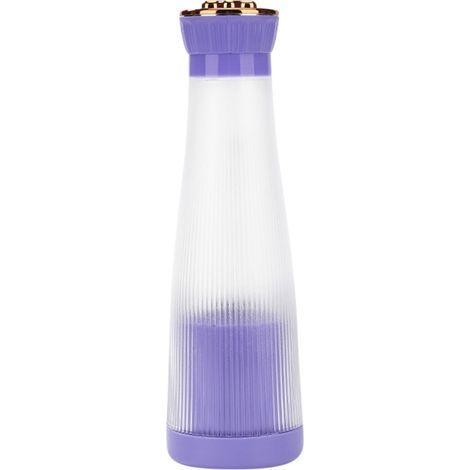 Portable Electric Juicer Rechargeable Home Small Juicer - High Quality Electric Orange Juicer Juicer Large Heavy Duty Manual Juicer Purple (1/5)
