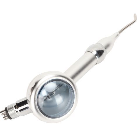 Polisseur Dentaire Professionnel 4 Embouts, Élimination Taches et Tartre, Acier Inoxydable (1/5)