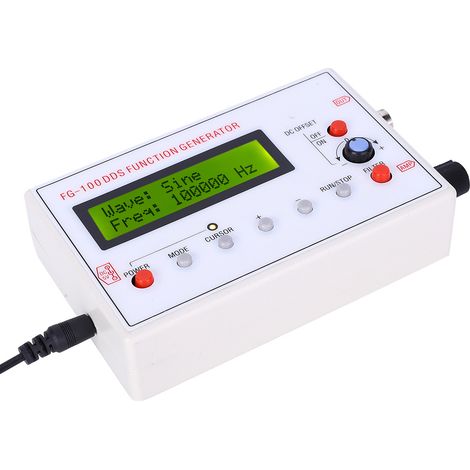 Générateur de signaux fonctionnels DDS 1 Hz-500 kHz, module source de signaux, fréquencemètre (1/5)
