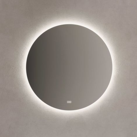 Kronenbach Moon Badspiegel Ø 120 cm mit Spiegelheizung und LED-Treiber (1/5)