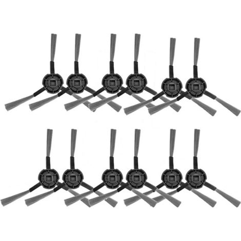 Set of 12 Washable Side Brushes for Dreame, Bot L20 Ultra / X20 Pro Vacuum Cleaners (1/4)