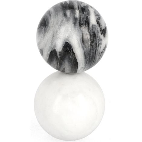 Decorazione kandy h 18 in formato sfera realizzato in marmo solo per uso decorativo