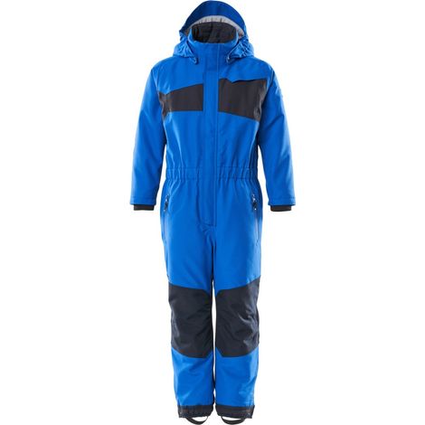 Mascot MASCOT® ACCELERATE Schneeanzug für Kinder mit CLIMASCOT-Futter, atmungsaktiv, wind- und wasserdicht Gr. 104 azurblau/schwarzblau (1/5)