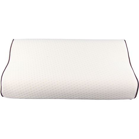 Oreiller ergonomique pour soulager les douleurs cervicales, oreiller en mousse à mémoire de forme avec conception respirante et anti-stress, oreiller de soutien cervical à structure ondulée-AquaForge (1/5)