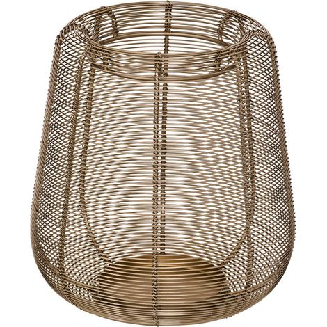 Lanterna dorata 22x22cm - Atmosphera créateur d'intérieur
