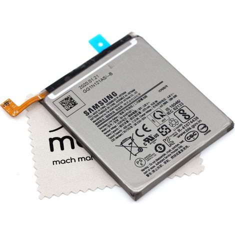 Batterie pour d'origine Samsung EB-BA907ABY L pour Samsung Galaxy S10 Lite (G770F) avec Chiffon de Nettoyage d'écran mungoo mult