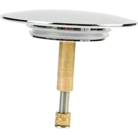 Bouchon de lavabo, inox, réglable, rotatif, pour salle d'eau (1/5)