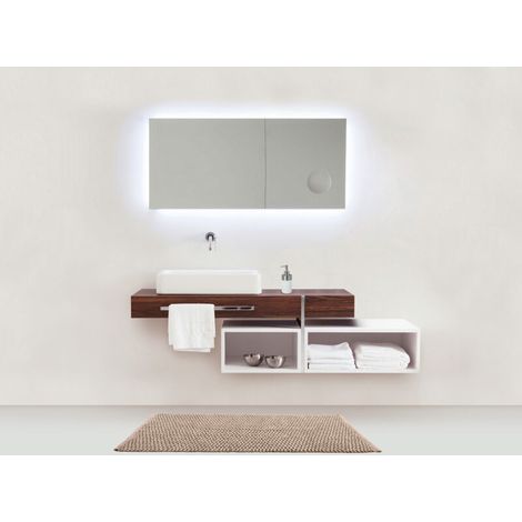 Tapis de salle de bain en coton Mona