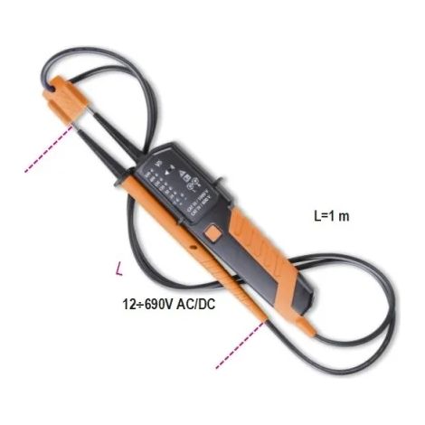 Beta 1760PT Testeur de tension et de continuité combiné 12 - 690 V AC/DC