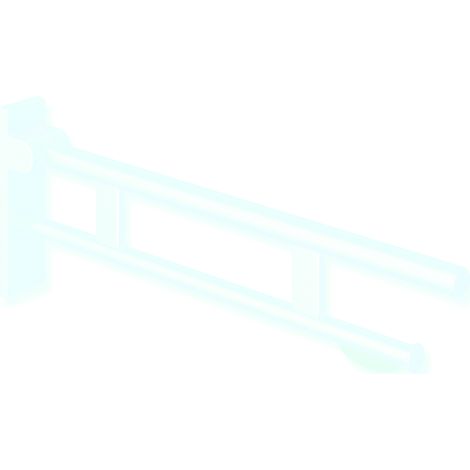 Stützklappgriff Duo (B), PRH L=700 mm, Schliff