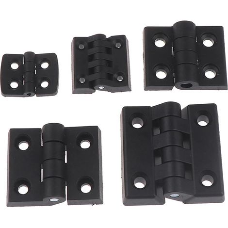1 petite charnière noire en plastique ABS for porte (1/5)