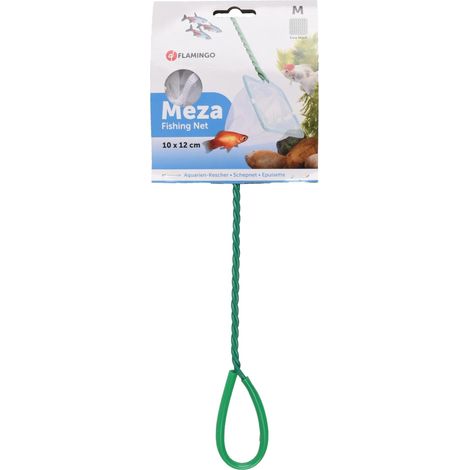 Kescher flamingo Epuisette à poissons feines Netz 12 cm
