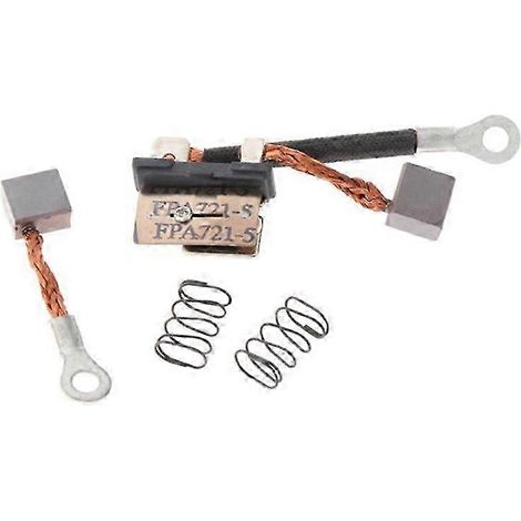 Jeu de balais de charbon 63P-82181 pour moteur hors-bord Yamaha 2T et 4T 115 CV 150 CV, moteur de trim/tilt 62X-4386K 6 (1/5)
