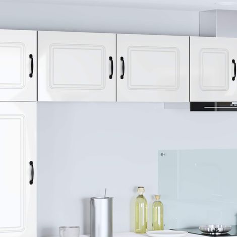 Küchenschrank Kalmar 2 pcs Hochglanz Weiß 50 x 31 x 40 cm