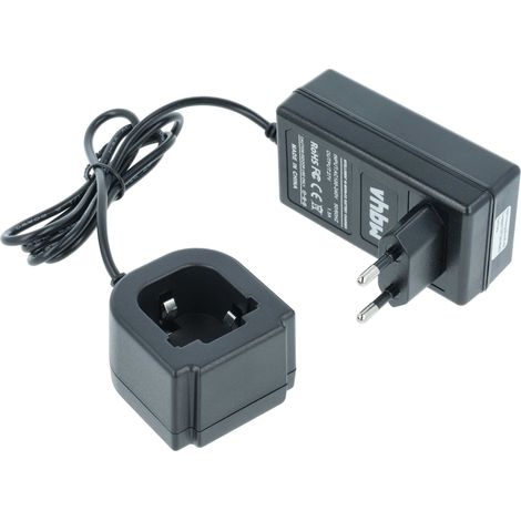 vhbw caricabatterie compatibile con Hilti SB12, SF120-A, SFB105, SFB125, BD2000, SB10, SF100, SF100A, SFL12, SF121-A batterie NiMH di attrezzi