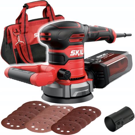 SKIL 7480 DA levigatrice orbitale nera 400W