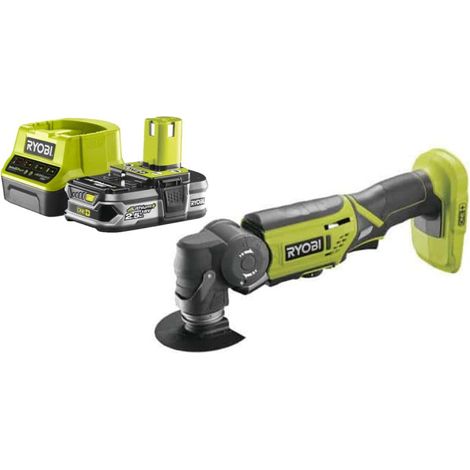 Pack RYOBI Multitool 18V One+ R18MT-0 - 1 Batterie 2.5Ah - 1 Chargeur rapide RC18120-125 (1/5)